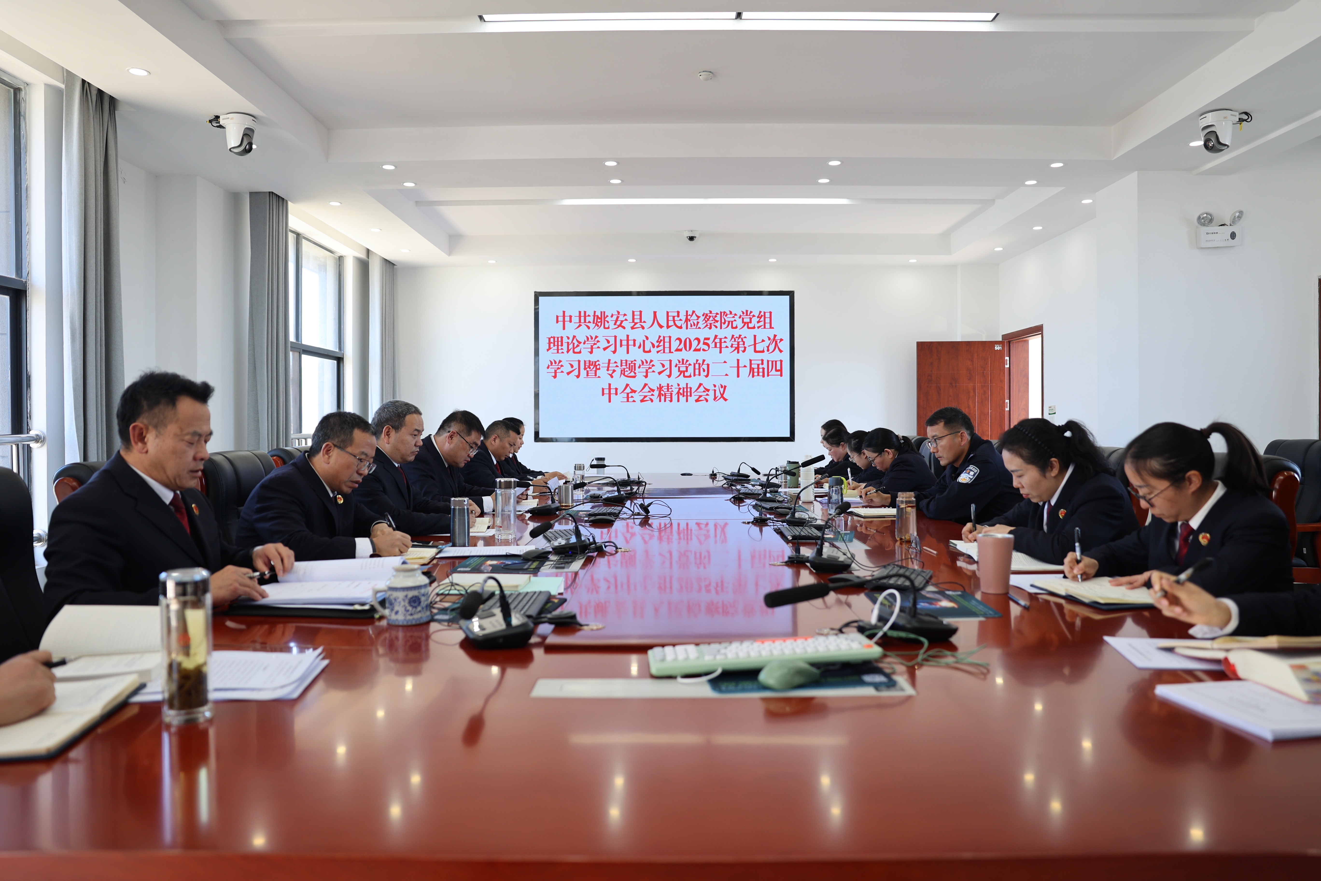 【姚检•快讯】姚安县人民检察院深入学习贯彻党的二十届四中全会精神